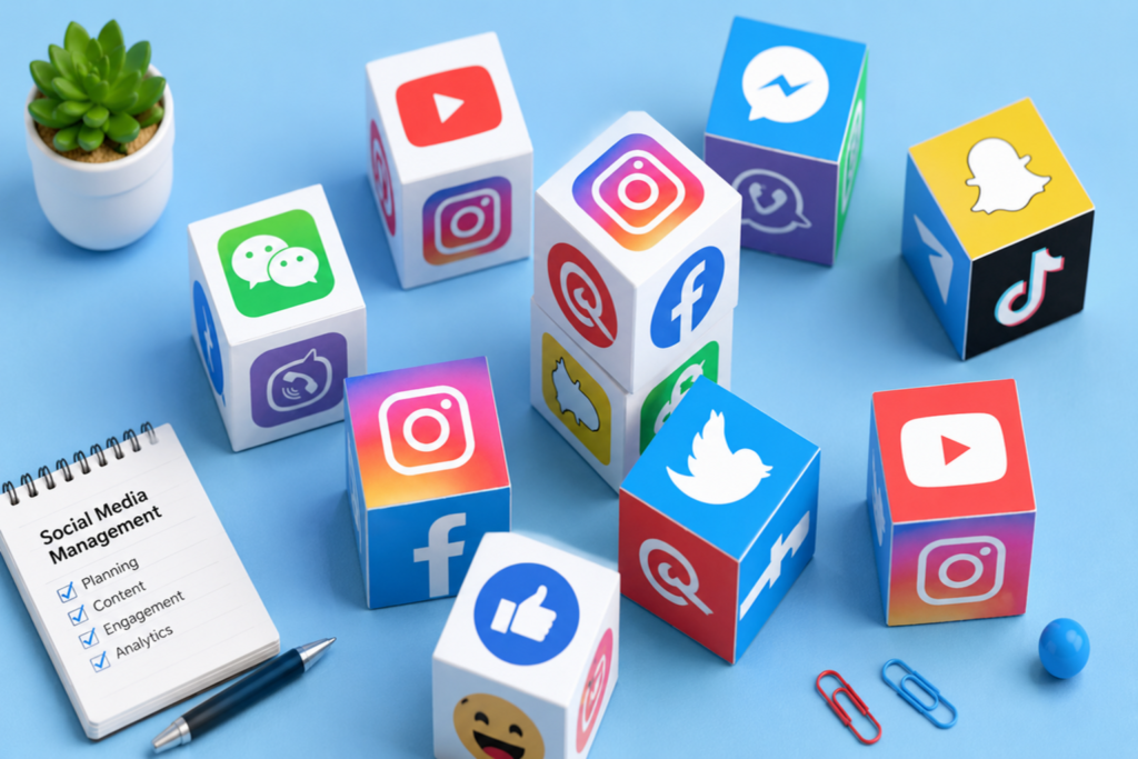 Social media management services for business growth