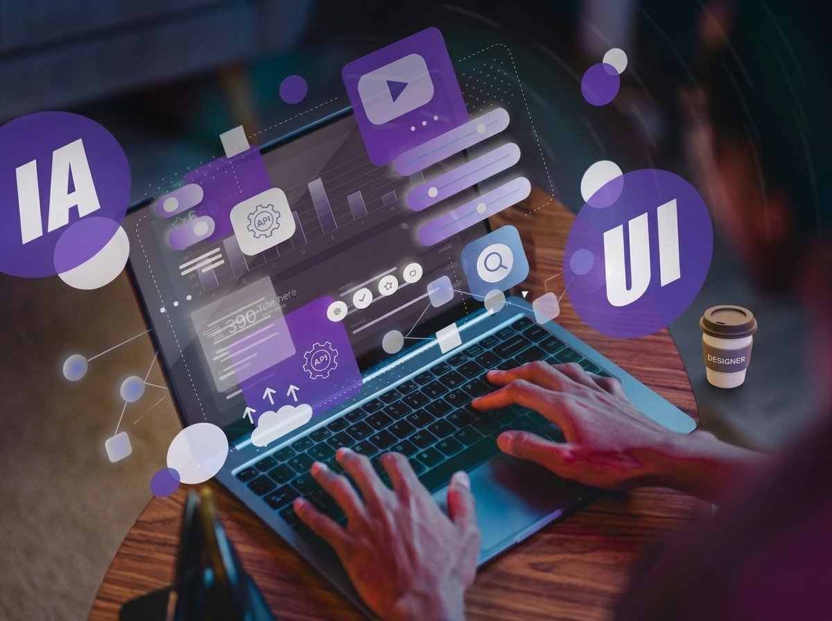 AI-powered UI/UX design and API integration for modern websites